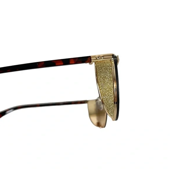 SUNGLASSES Fashion Gold & Brown Shades Sun Glasses Summer Beach Vacation - Picture 4 of 16